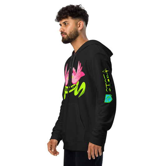 Neon Birds Adidas Hoodie