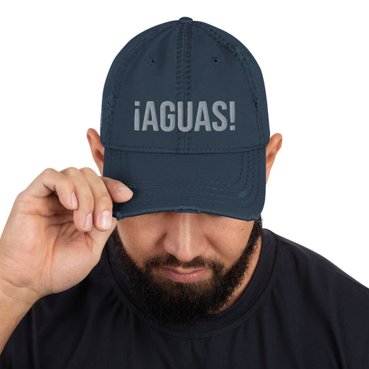 AGUAS! Distressed Hat