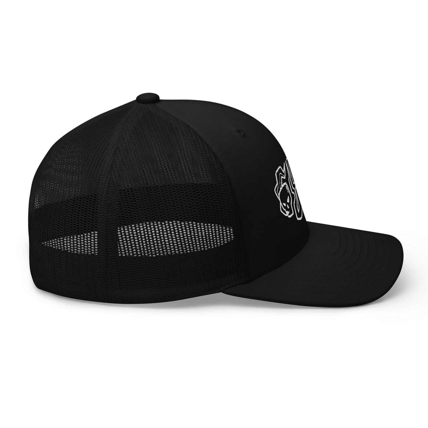 Smoke Logo Mesh Hat